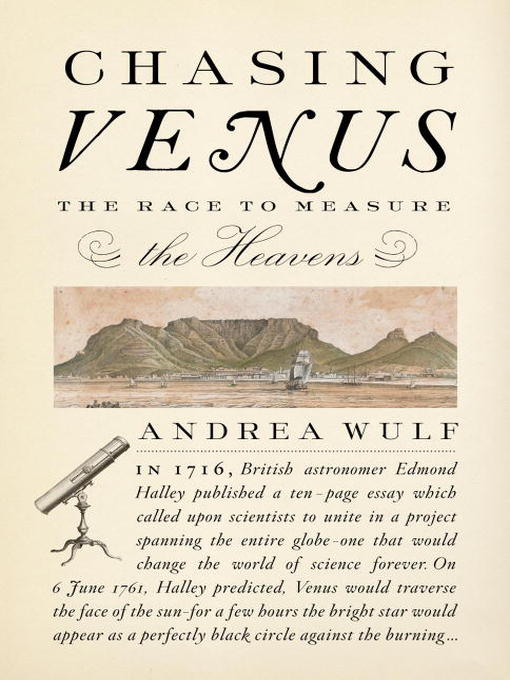 Title details for Chasing Venus by Andrea Wulf - Available